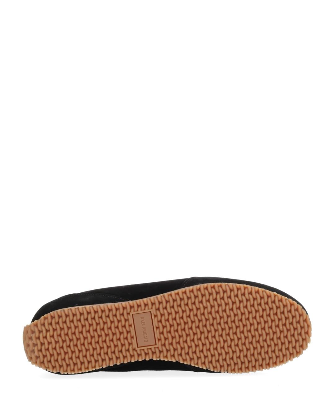 AXEL ARIGATO Черные кожаные низкие кроссовки / кеды, фото 6