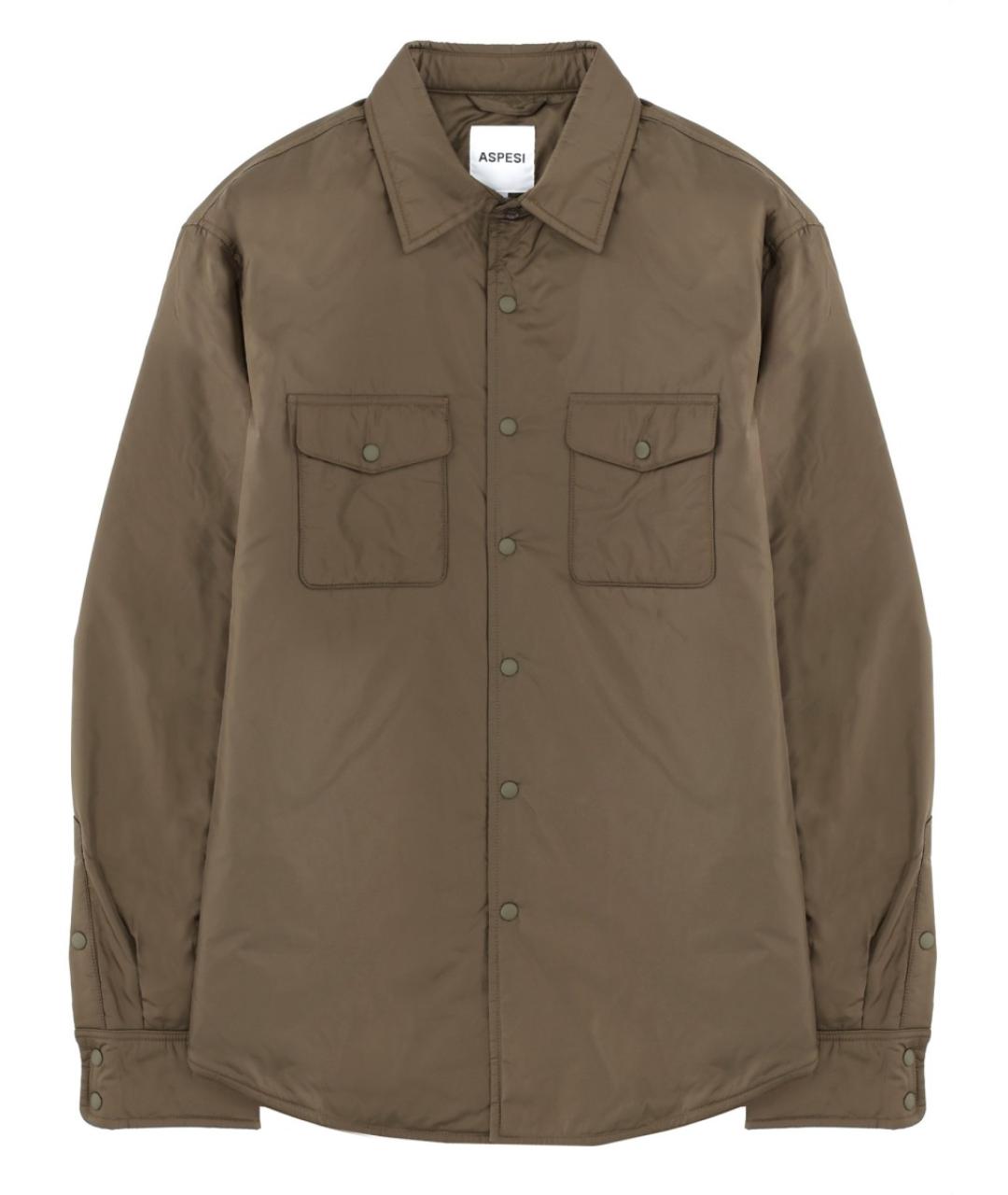 ASPESI Хаки полиамидовая куртка, фото 1