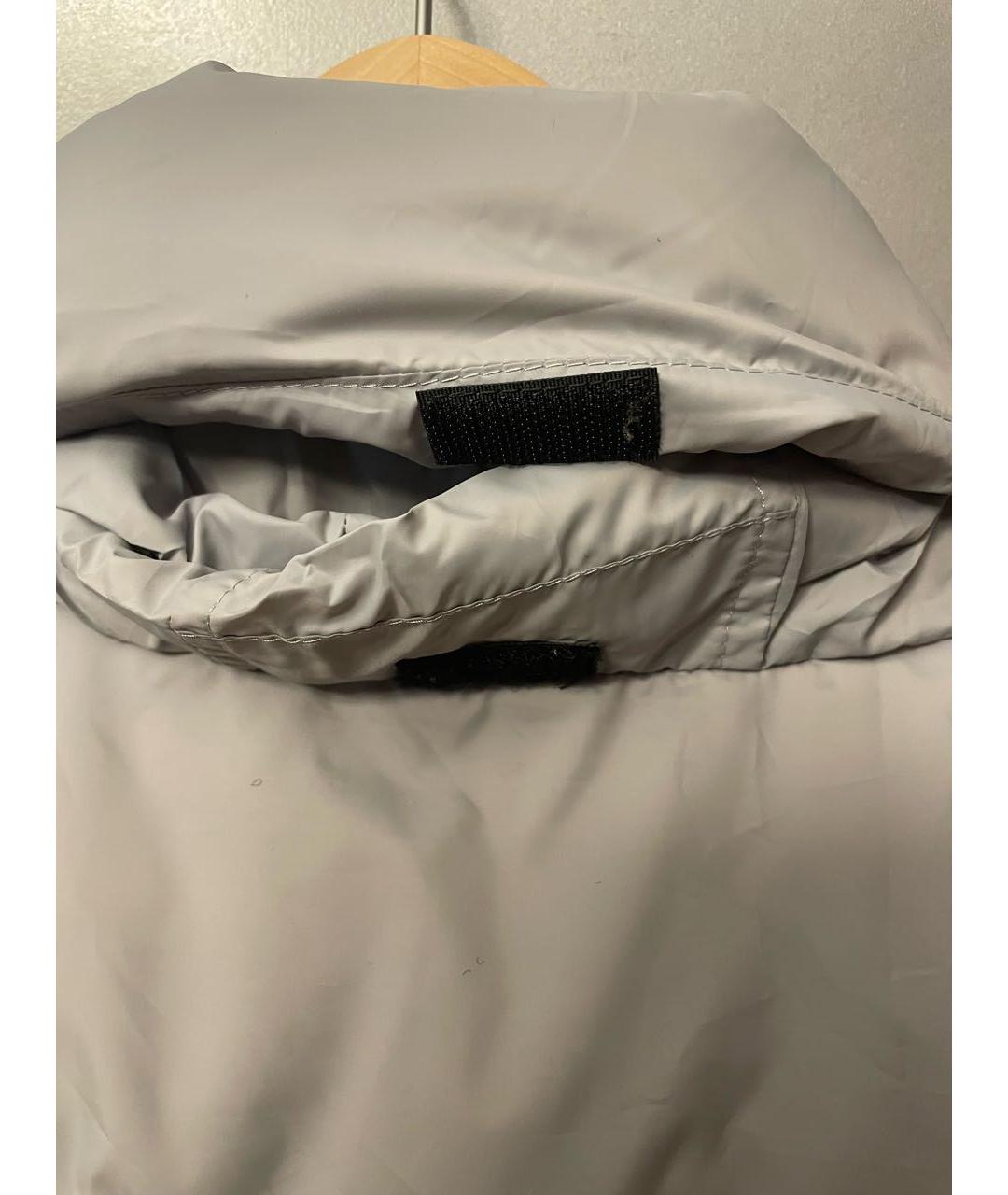 VERSACE Серый полиэстеровый жилет, фото 8