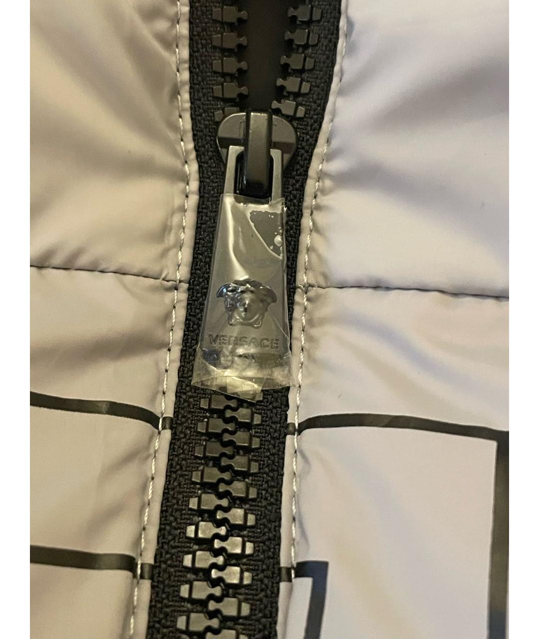 VERSACE Серый полиэстеровый жилет, фото 5