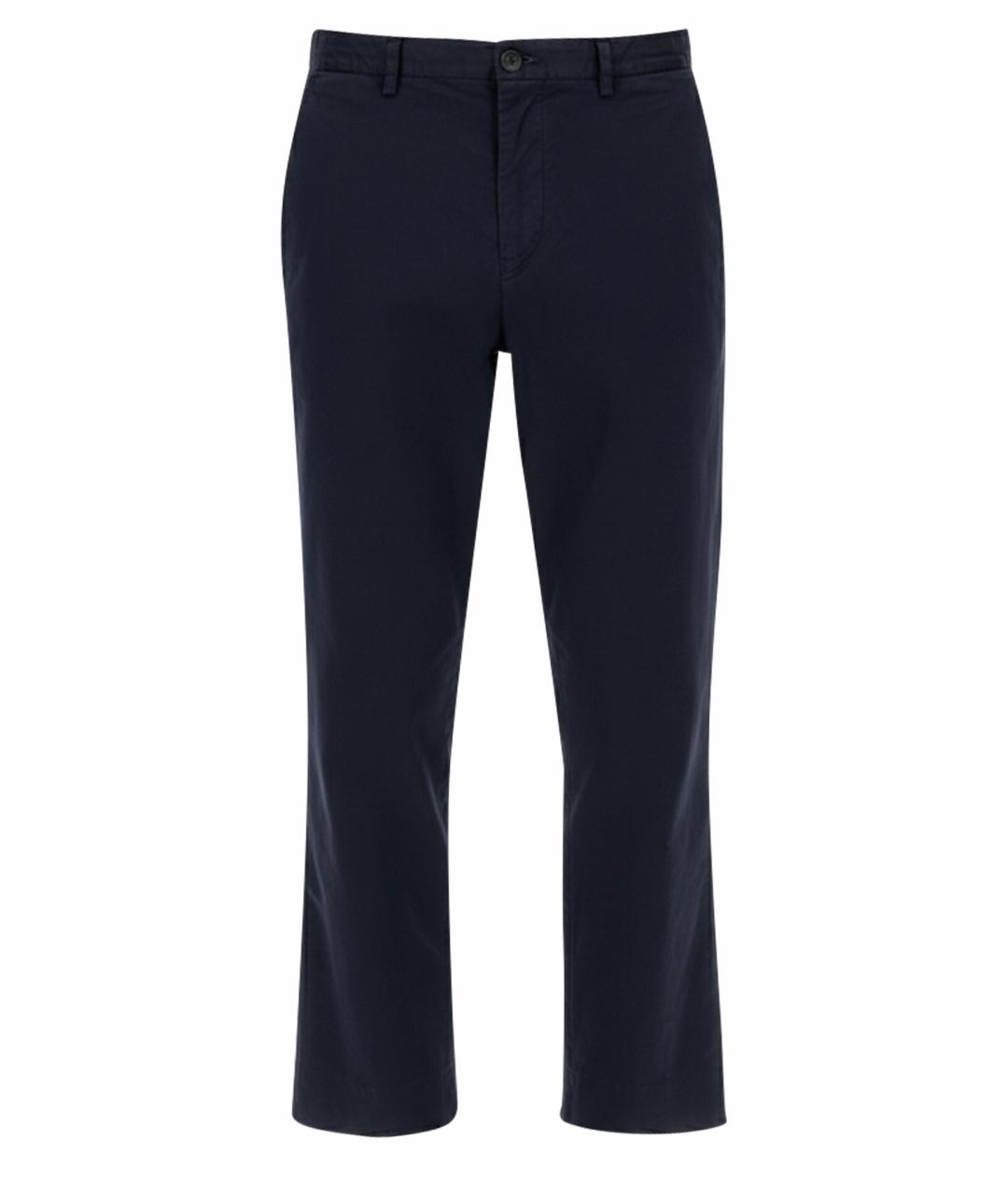 PS BY PAUL SMITH Синие хлопковые повседневные брюки, фото 1