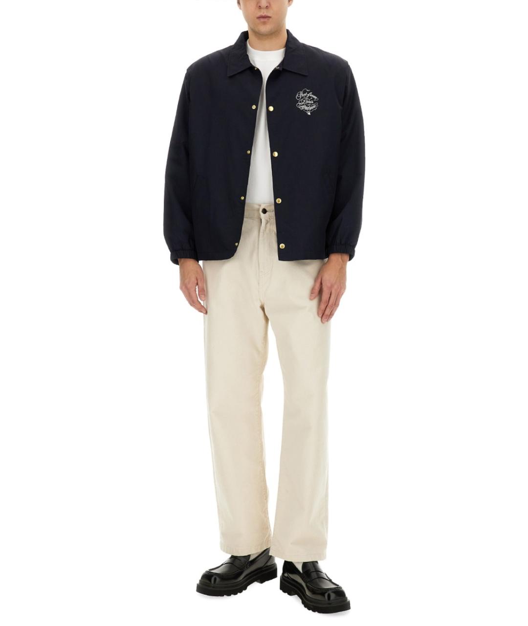 Drole de Monsieur Синяя полиамидовая куртка, фото 3