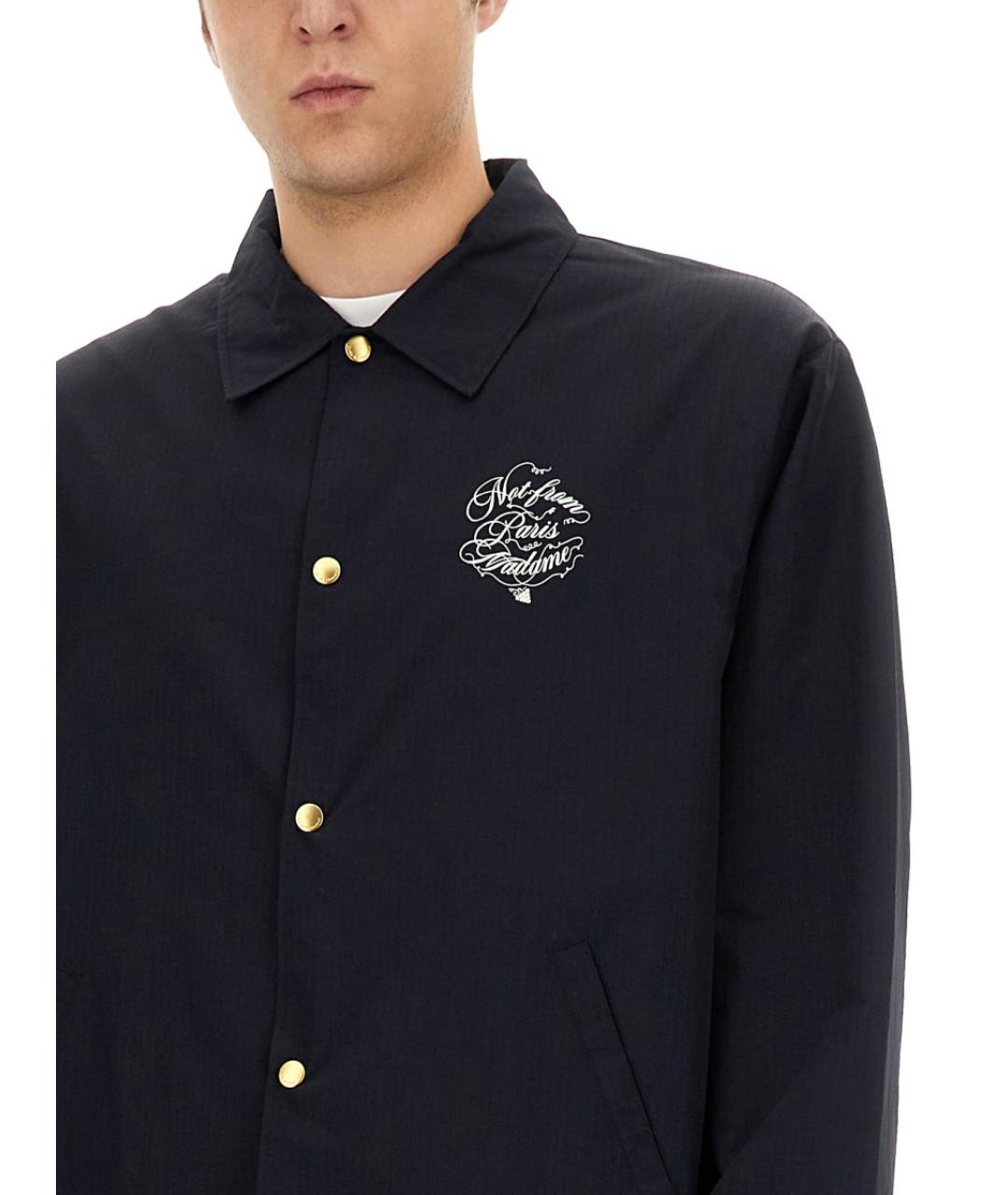 Drole de Monsieur Синяя полиамидовая куртка, фото 5