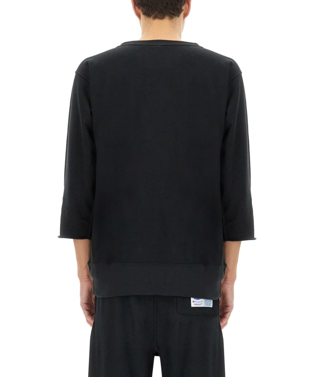 UNDERCOVER Черная хлопковая футболка, фото 4