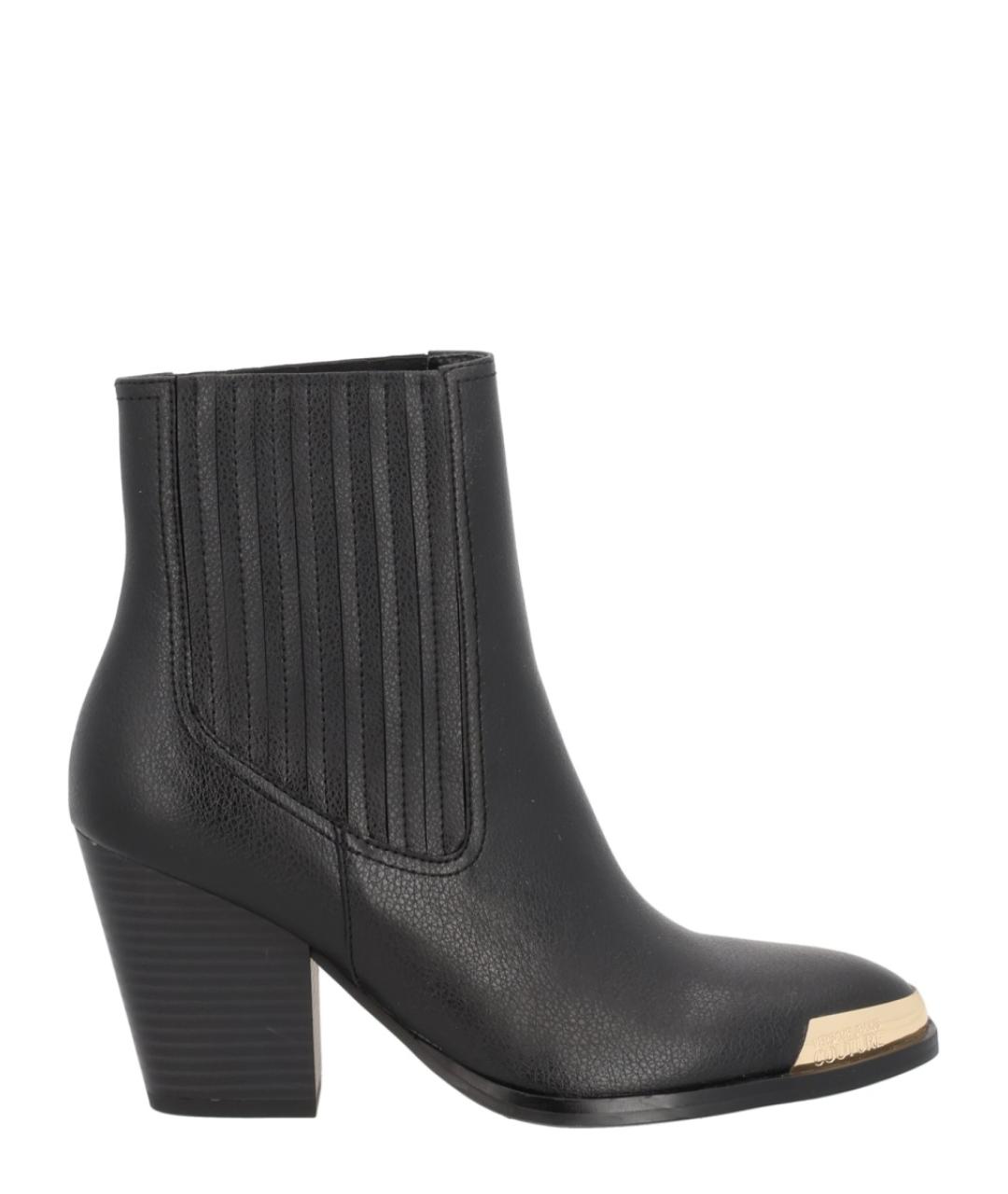 VERSACE JEANS COUTURE Черные полусапоги, фото 1