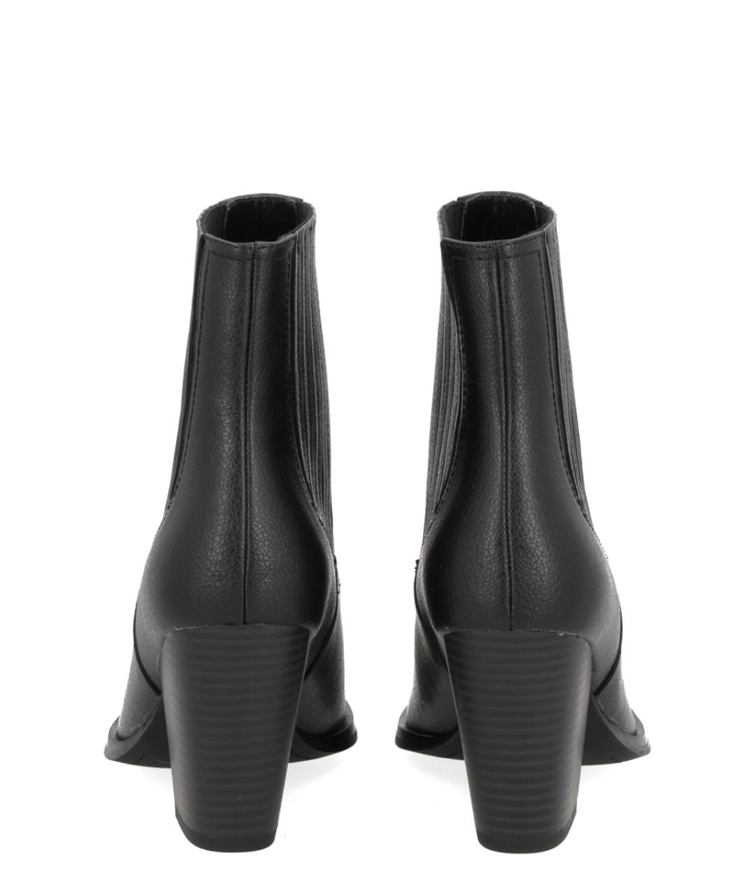 VERSACE JEANS COUTURE Черные полусапоги, фото 4