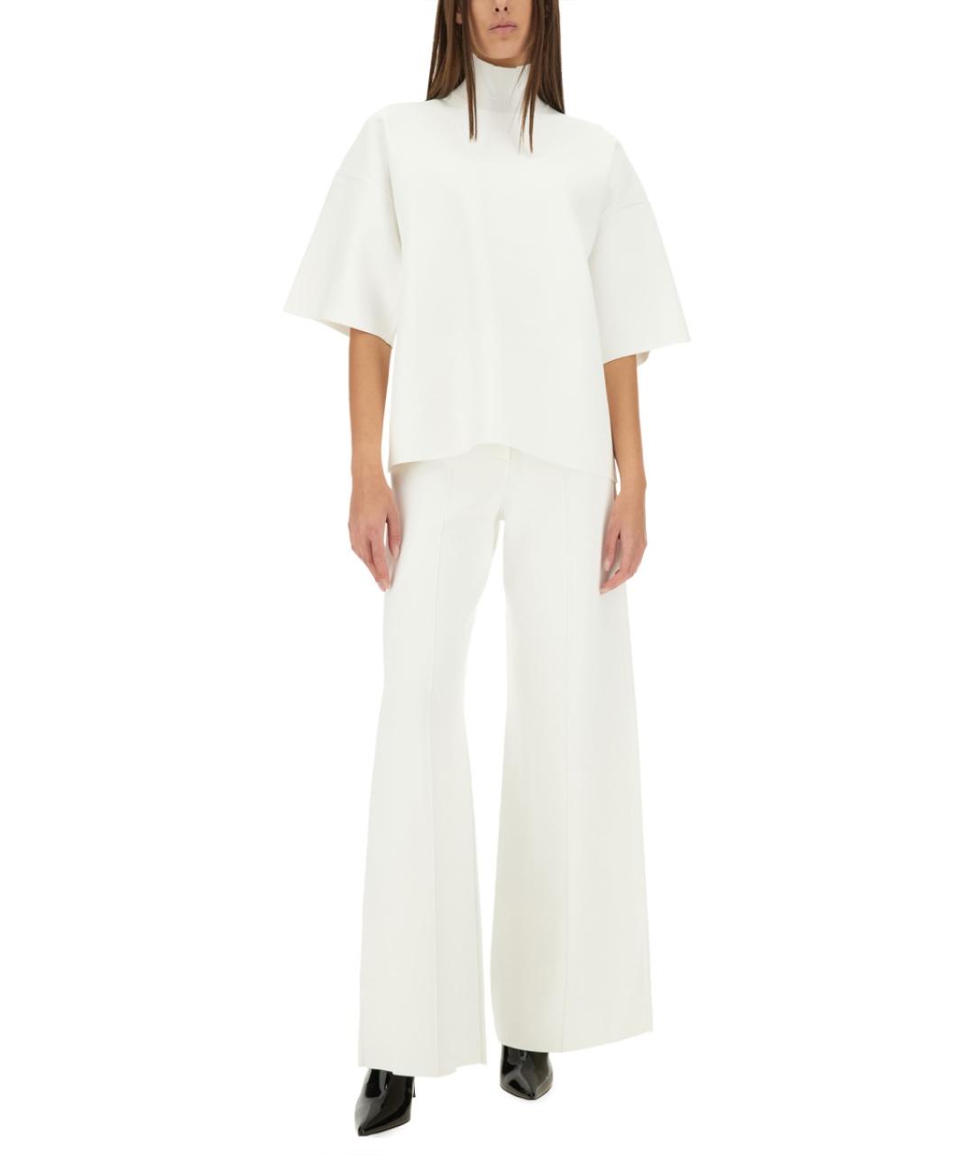 THEORY Белый вискозный джемпер / свитер, фото 2