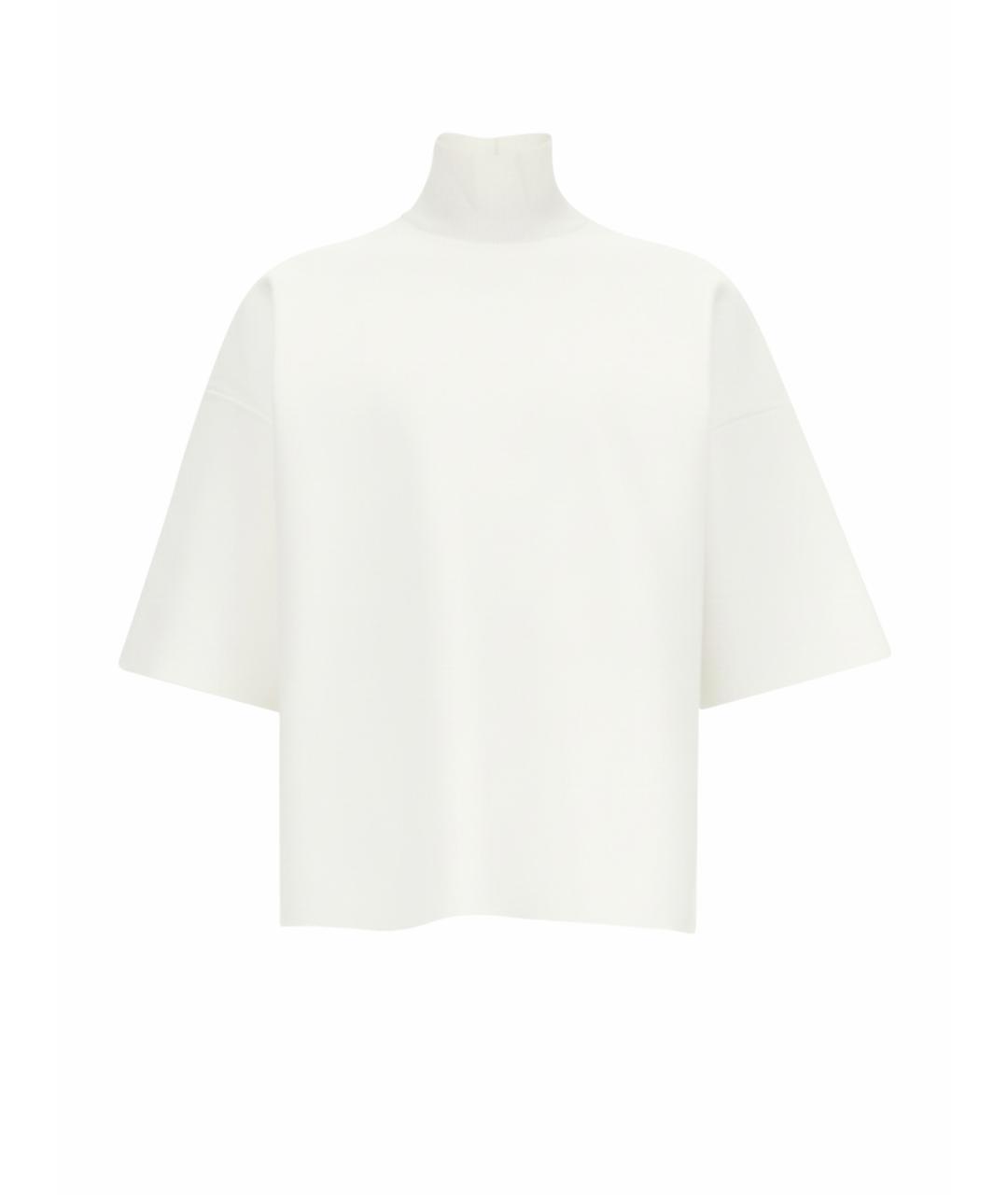 THEORY Белый вискозный джемпер / свитер, фото 1