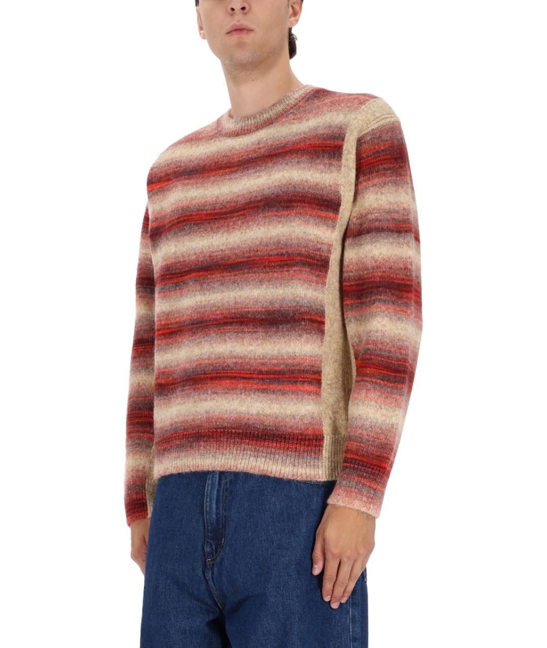 PAUL SMITH Красный шерстяной джемпер / свитер, фото 2