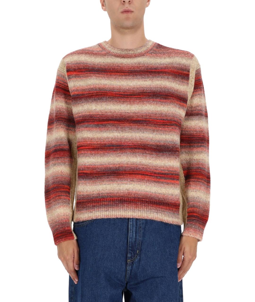 PAUL SMITH Красный шерстяной джемпер / свитер, фото 4