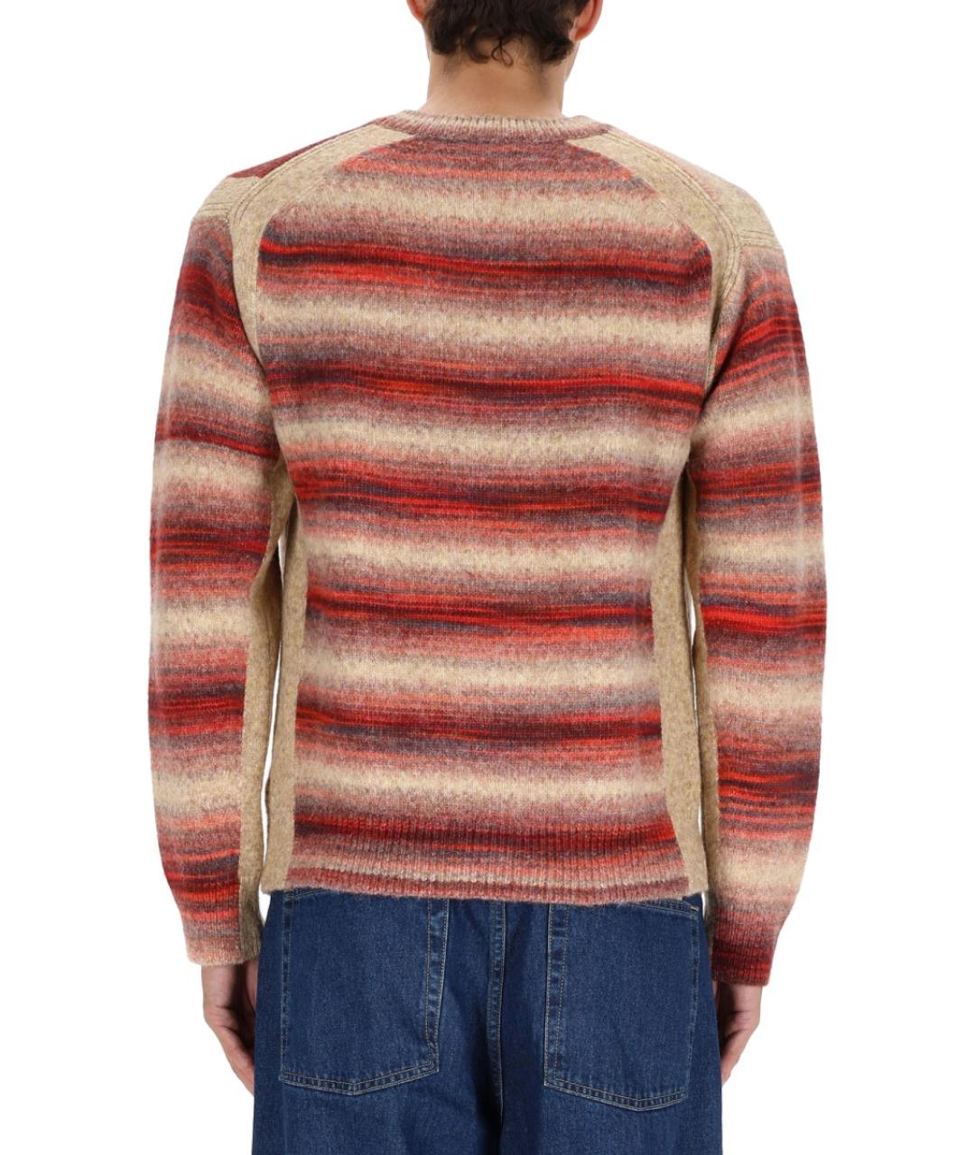 PAUL SMITH Красный шерстяной джемпер / свитер, фото 3