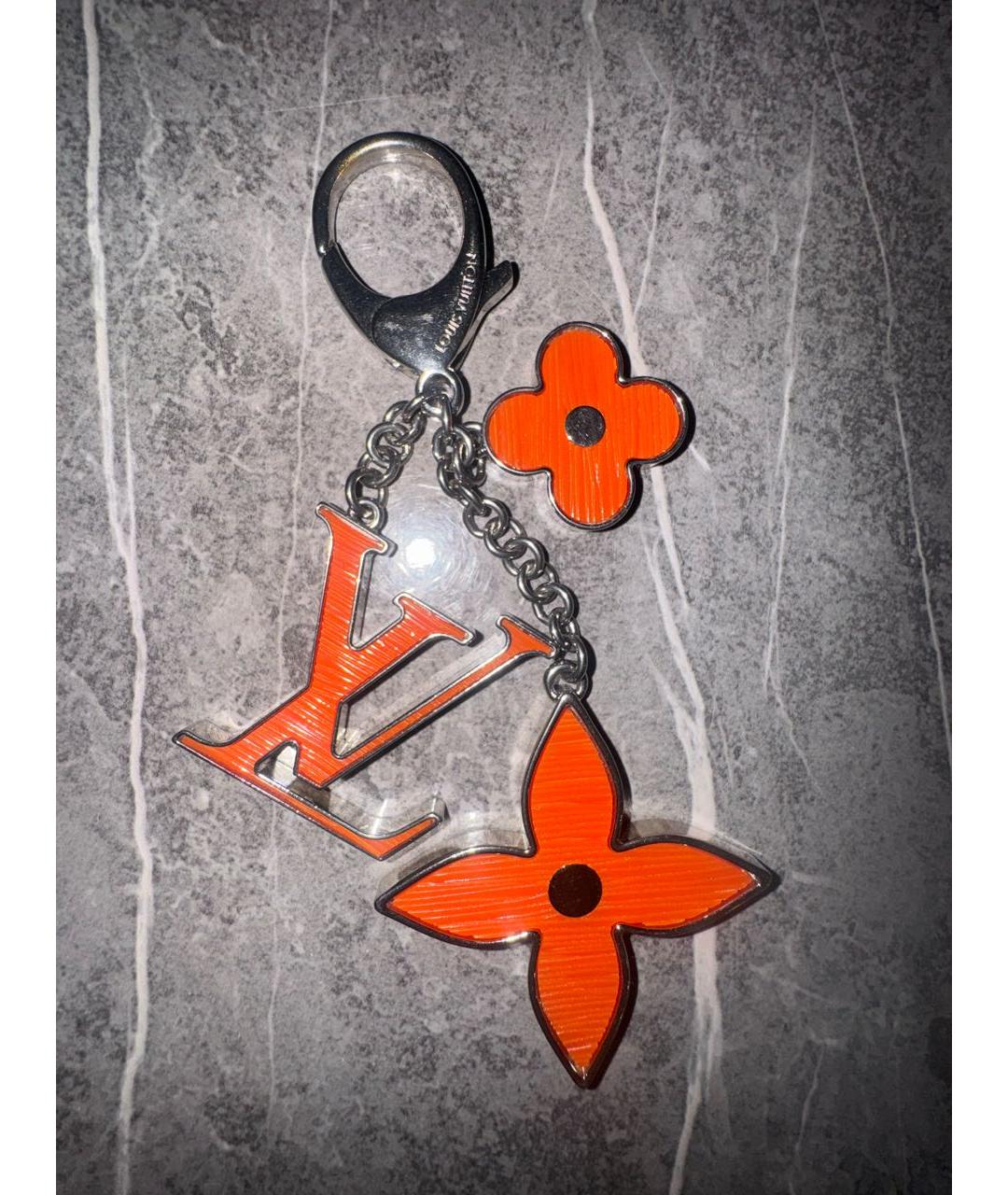 LOUIS VUITTON Оранжевый брелок, фото 5