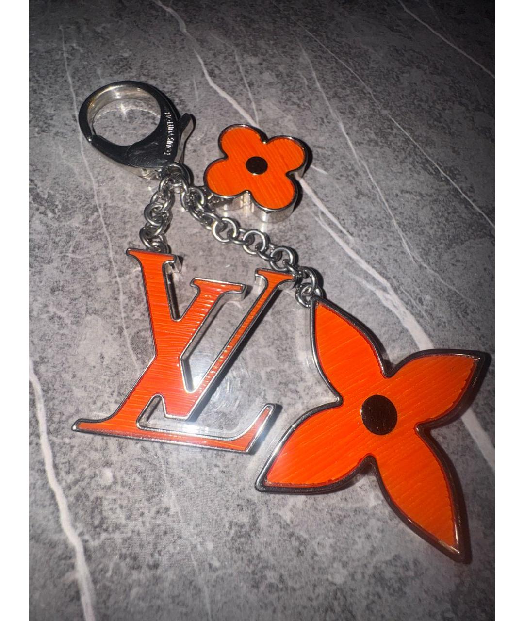 LOUIS VUITTON Оранжевый брелок, фото 2