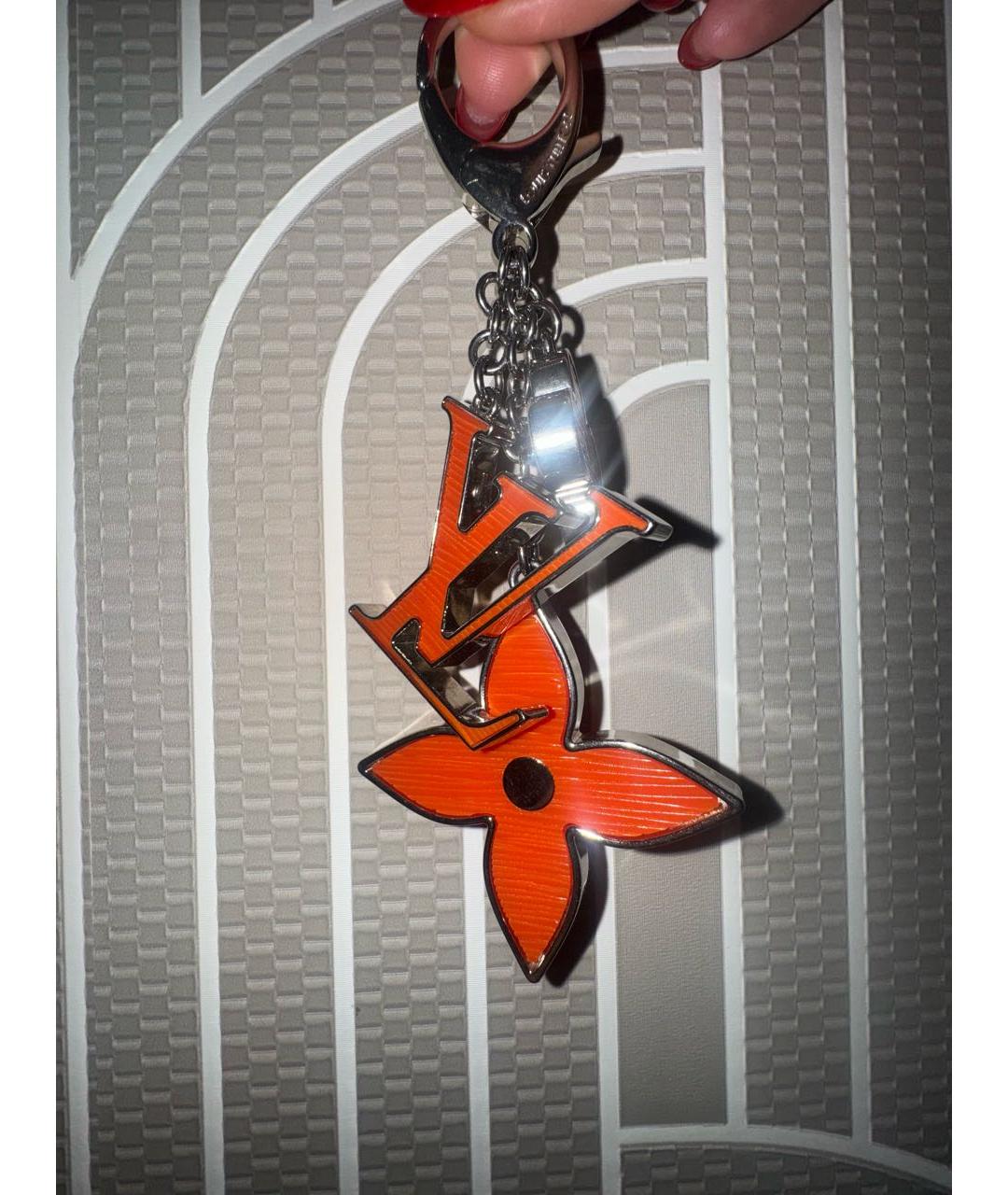 LOUIS VUITTON Оранжевый брелок, фото 3
