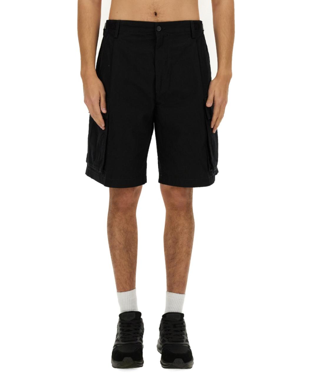 DSQUARED2 Черные хлопковые шорты, фото 5