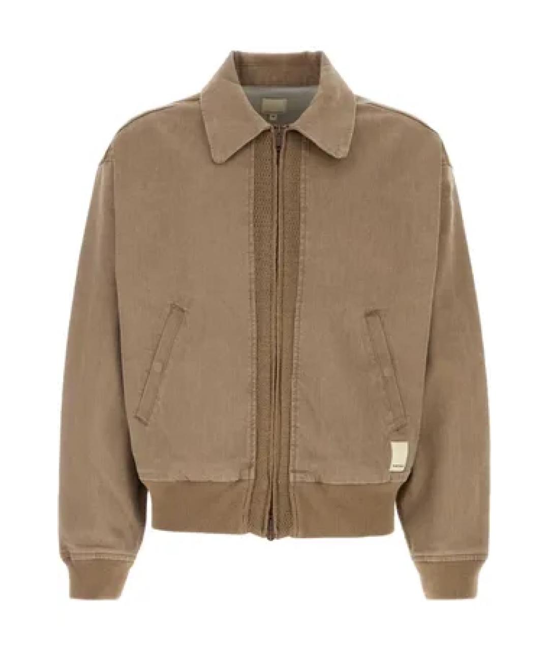 EMPORIO ARMANI Коричневая хлопковая куртка, фото 1