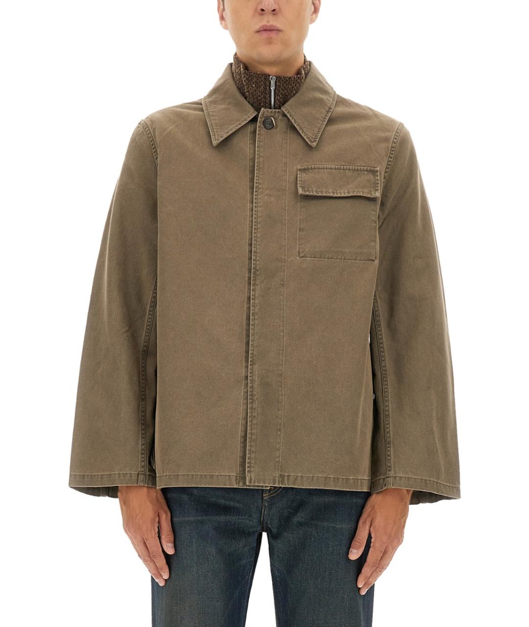 OUR LEGACY Коричневая хлопковая куртка, фото 5