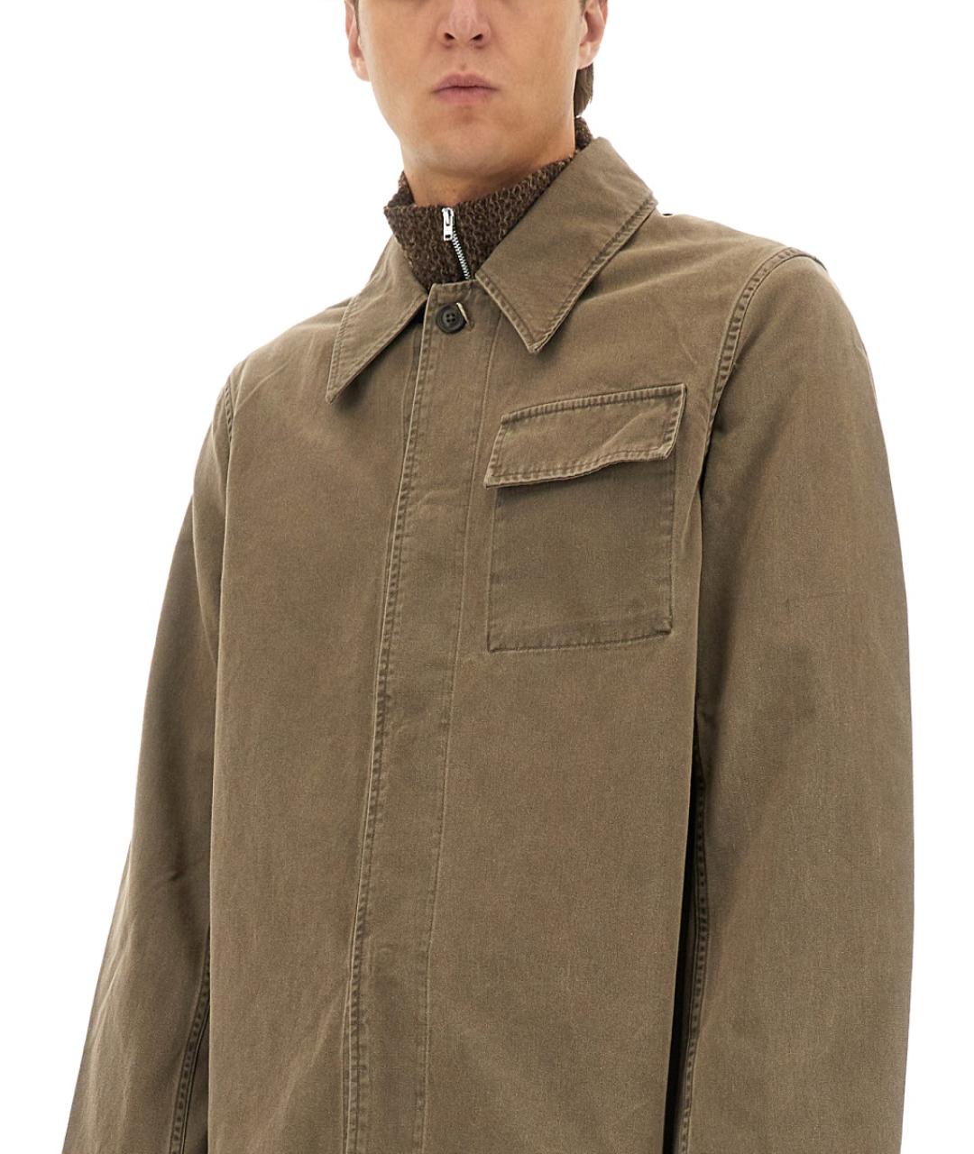 OUR LEGACY Коричневая хлопковая куртка, фото 4