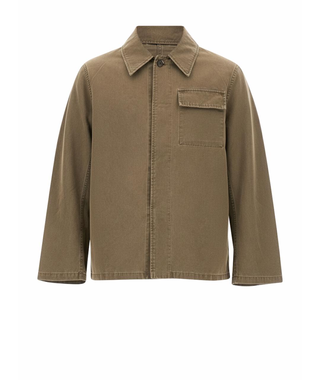 OUR LEGACY Коричневая хлопковая куртка, фото 1