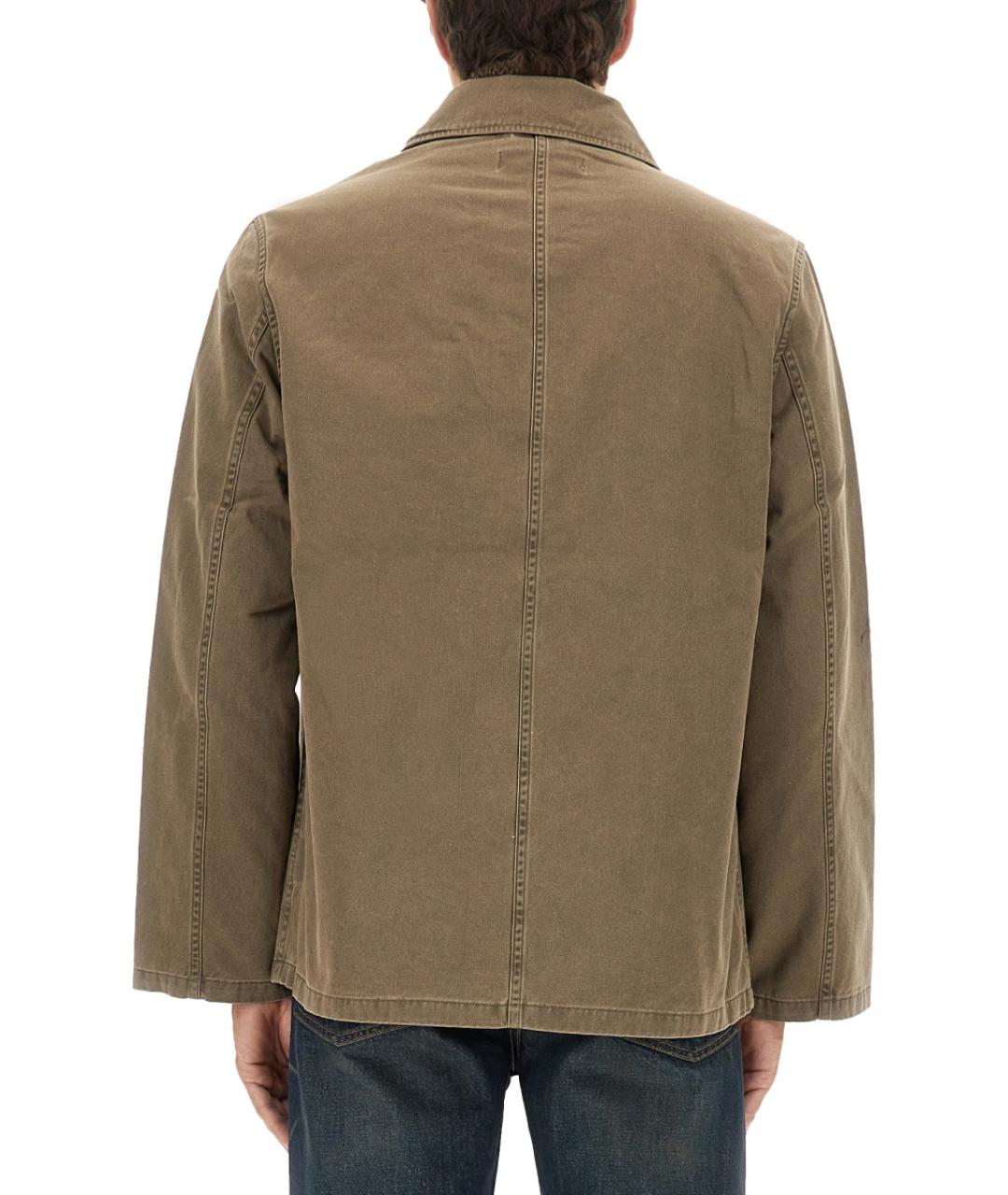 OUR LEGACY Коричневая хлопковая куртка, фото 3