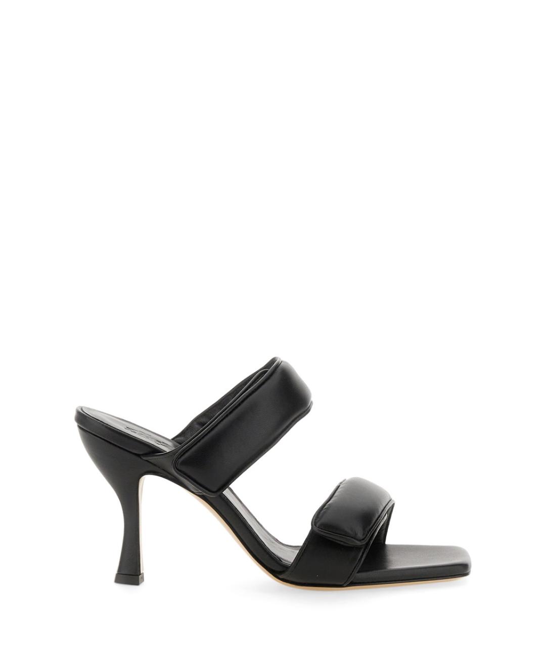 GIABORGHINI Черные кожаные туфли, фото 1