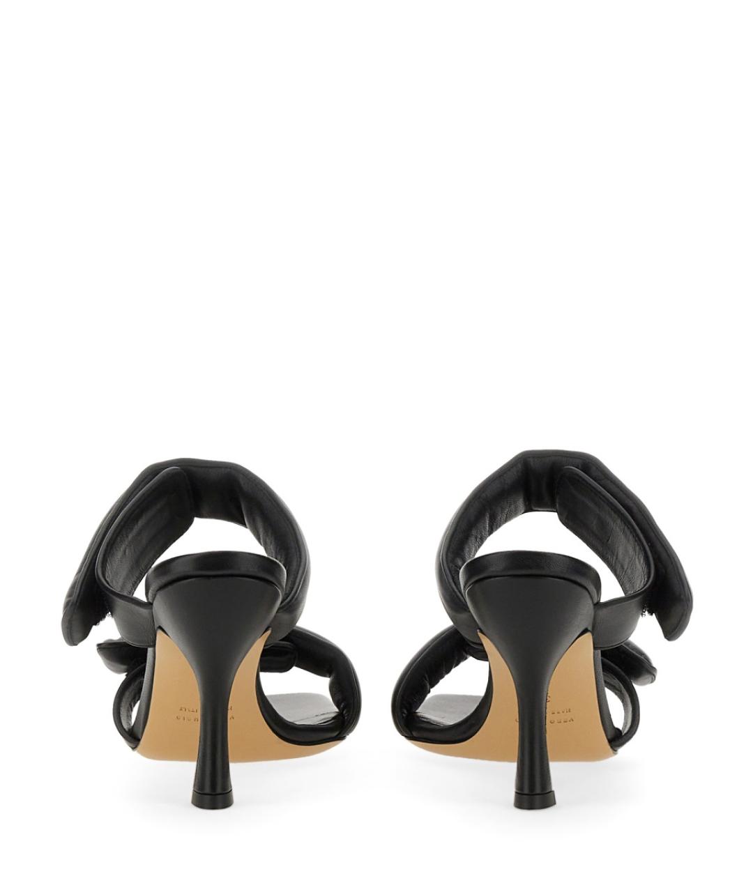 GIABORGHINI Черные кожаные туфли, фото 3