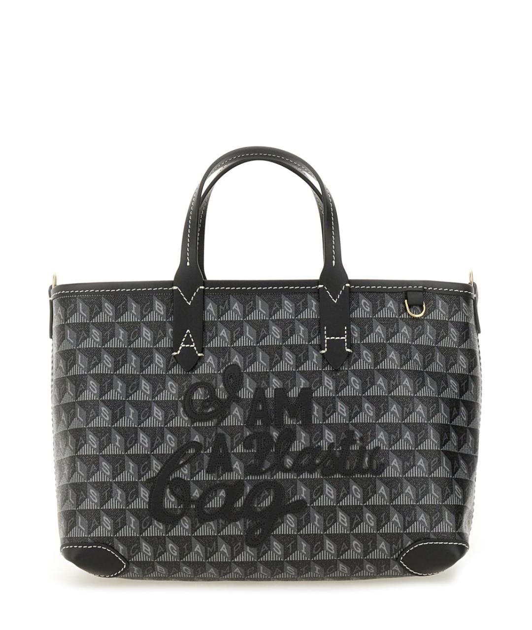 ANYA HINDMARCH Черная сумка тоут, фото 1