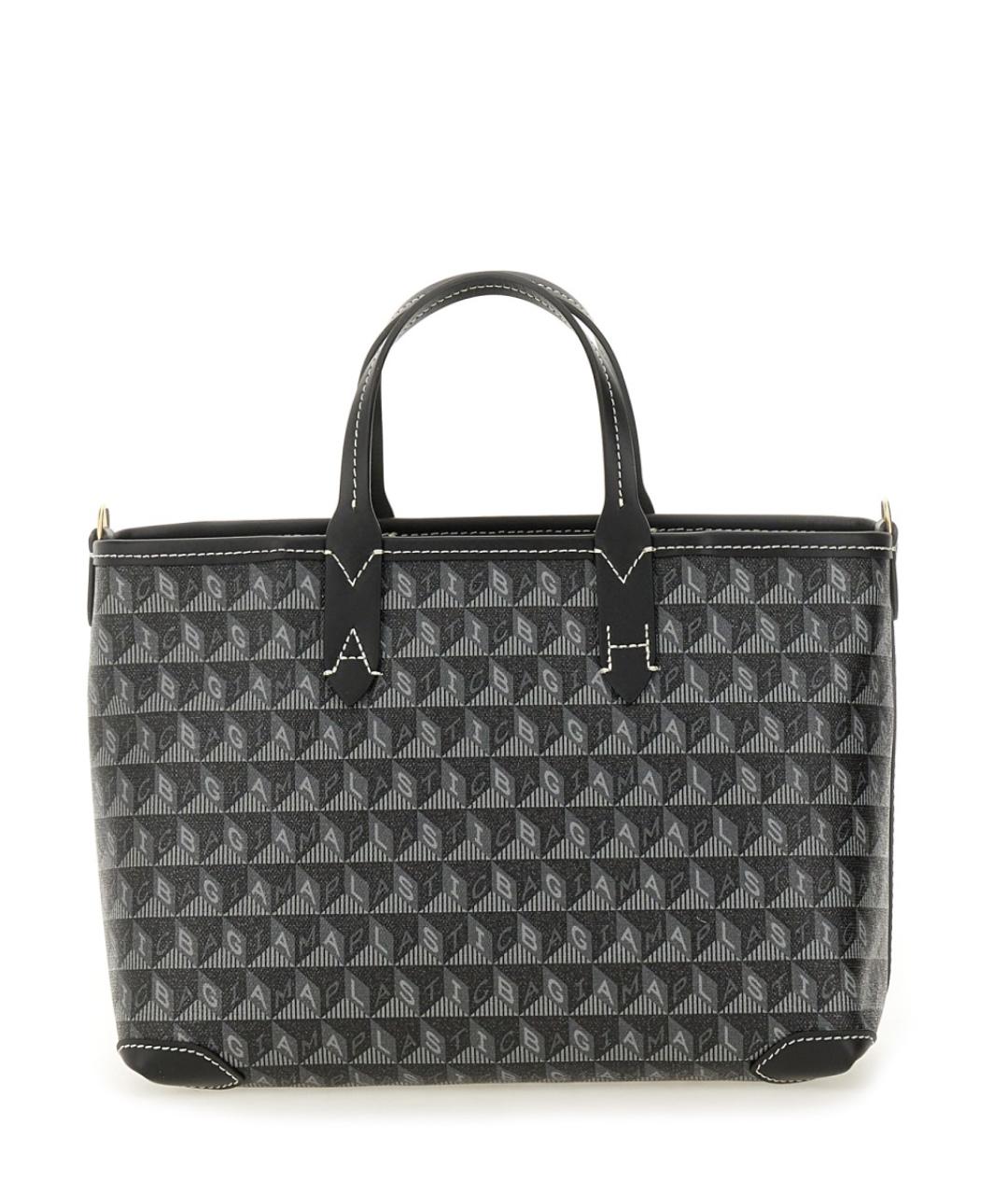 ANYA HINDMARCH Черная сумка тоут, фото 2