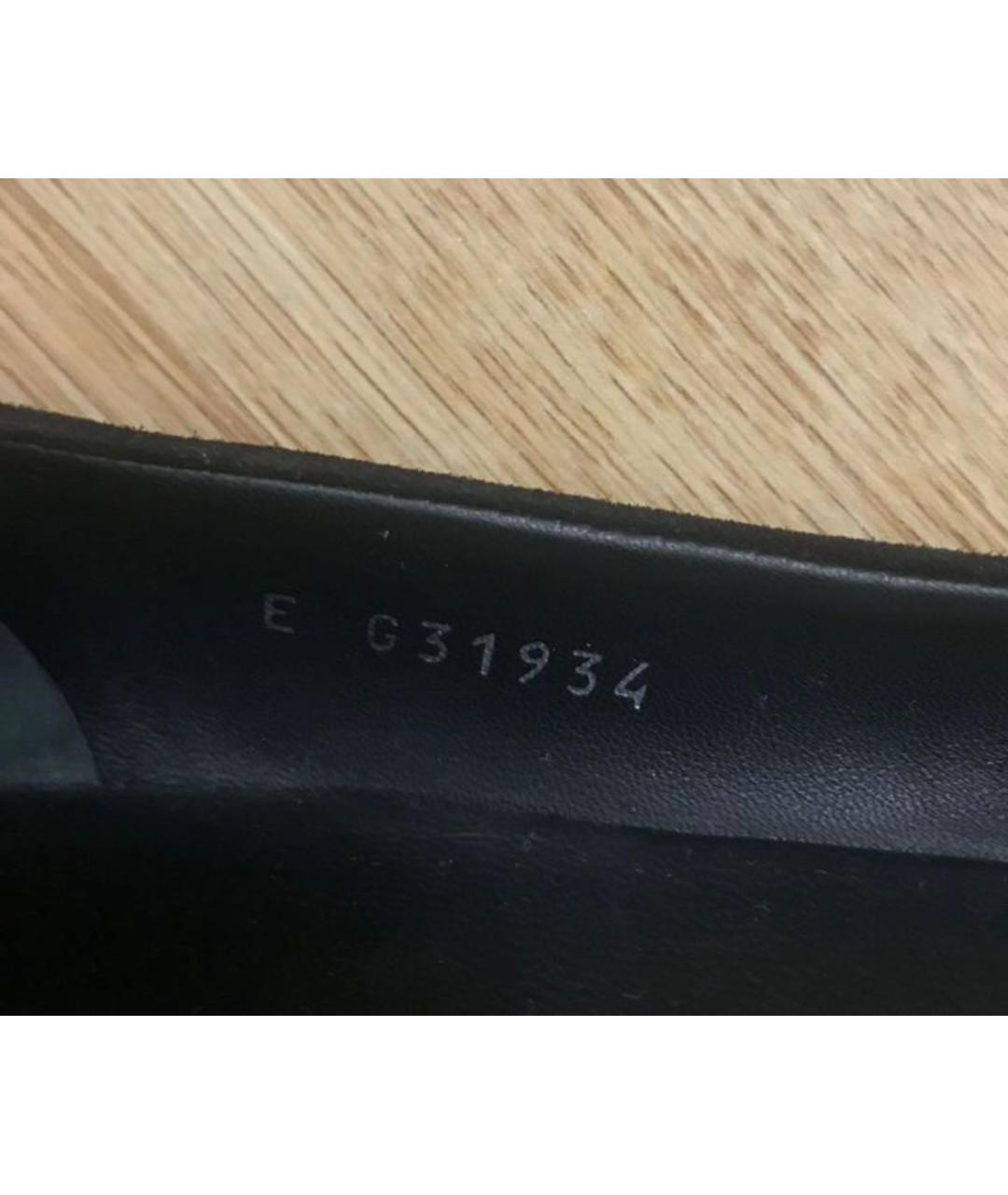 CHANEL Черные замшевые балетки, фото 5