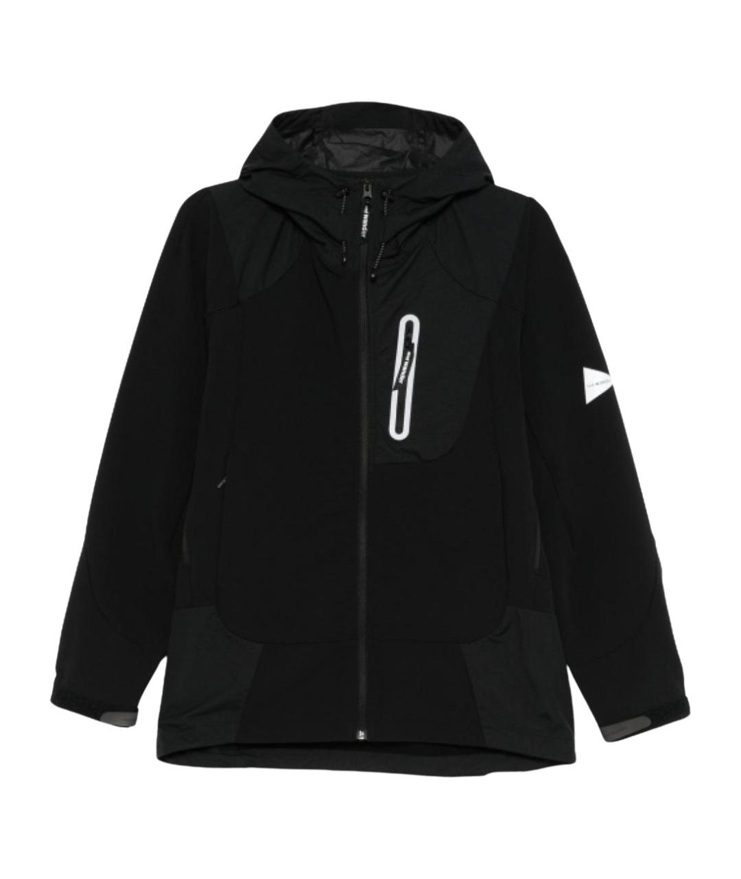 AND WANDER Черная полиамидовая куртка, фото 1