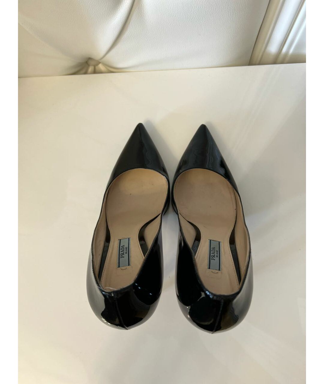 PRADA Черные туфли из лакированной кожи, фото 3