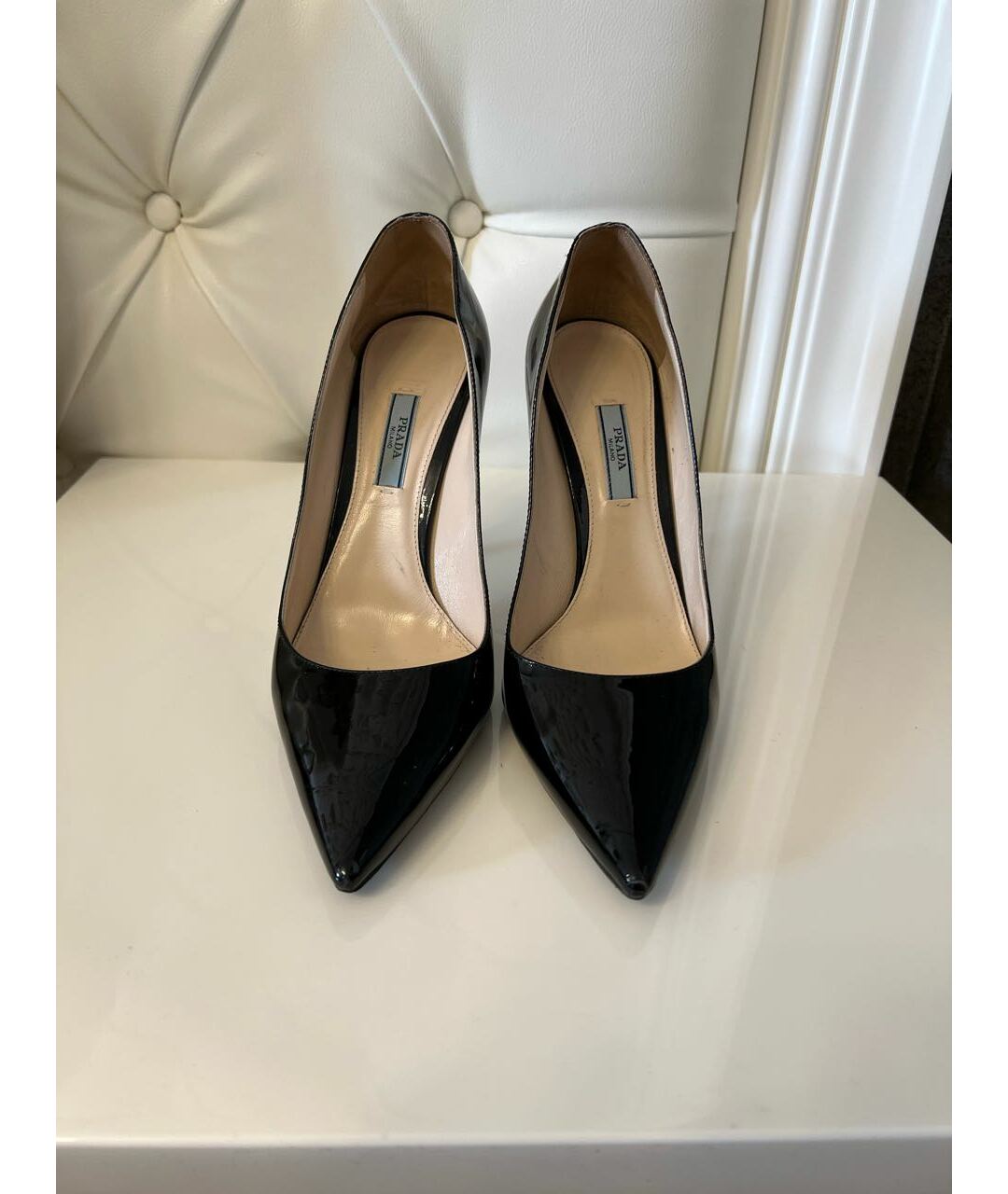 PRADA Черные туфли из лакированной кожи, фото 2