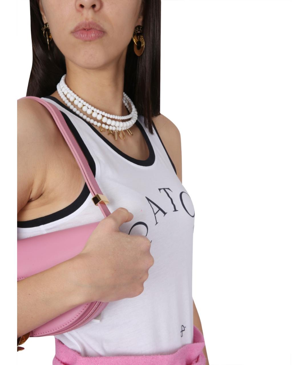 PATOU Белая хлопковая майка, фото 4