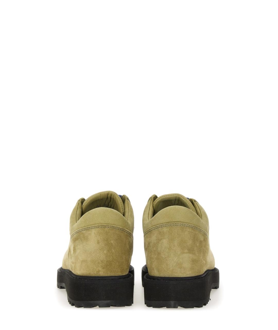 DIEMME Бежевые кожаные низкие ботинки, фото 3