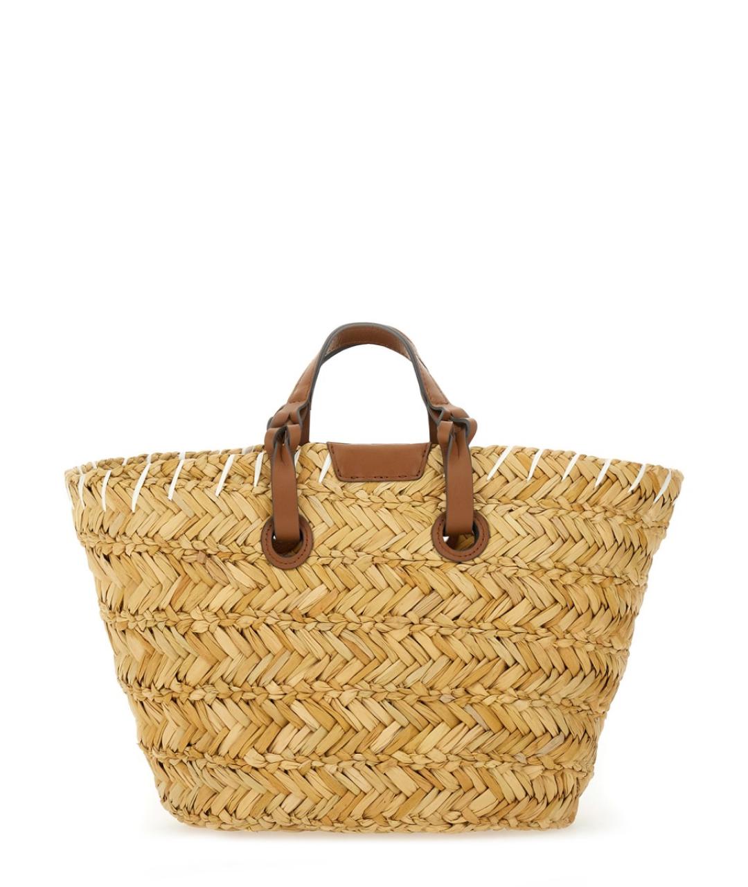 ANYA HINDMARCH Бежевая сумка тоут, фото 2