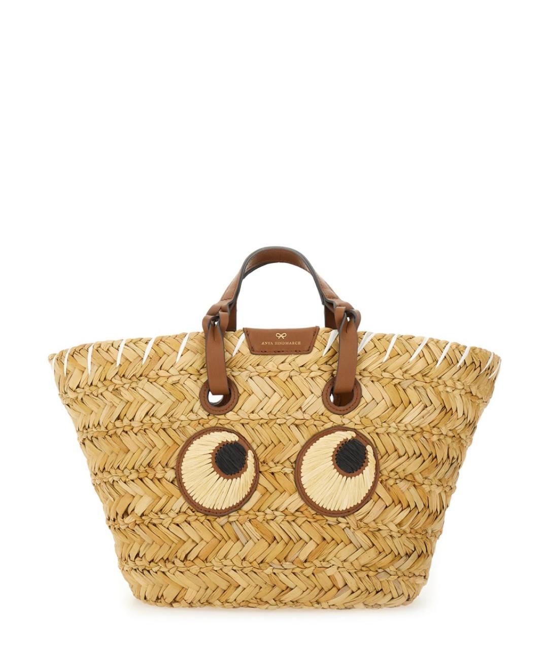 ANYA HINDMARCH Бежевая сумка тоут, фото 1