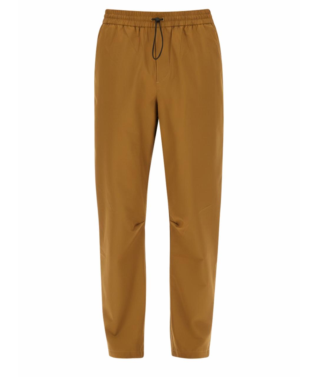 AUTRY Коричневые полиамидовые повседневные брюки, фото 1