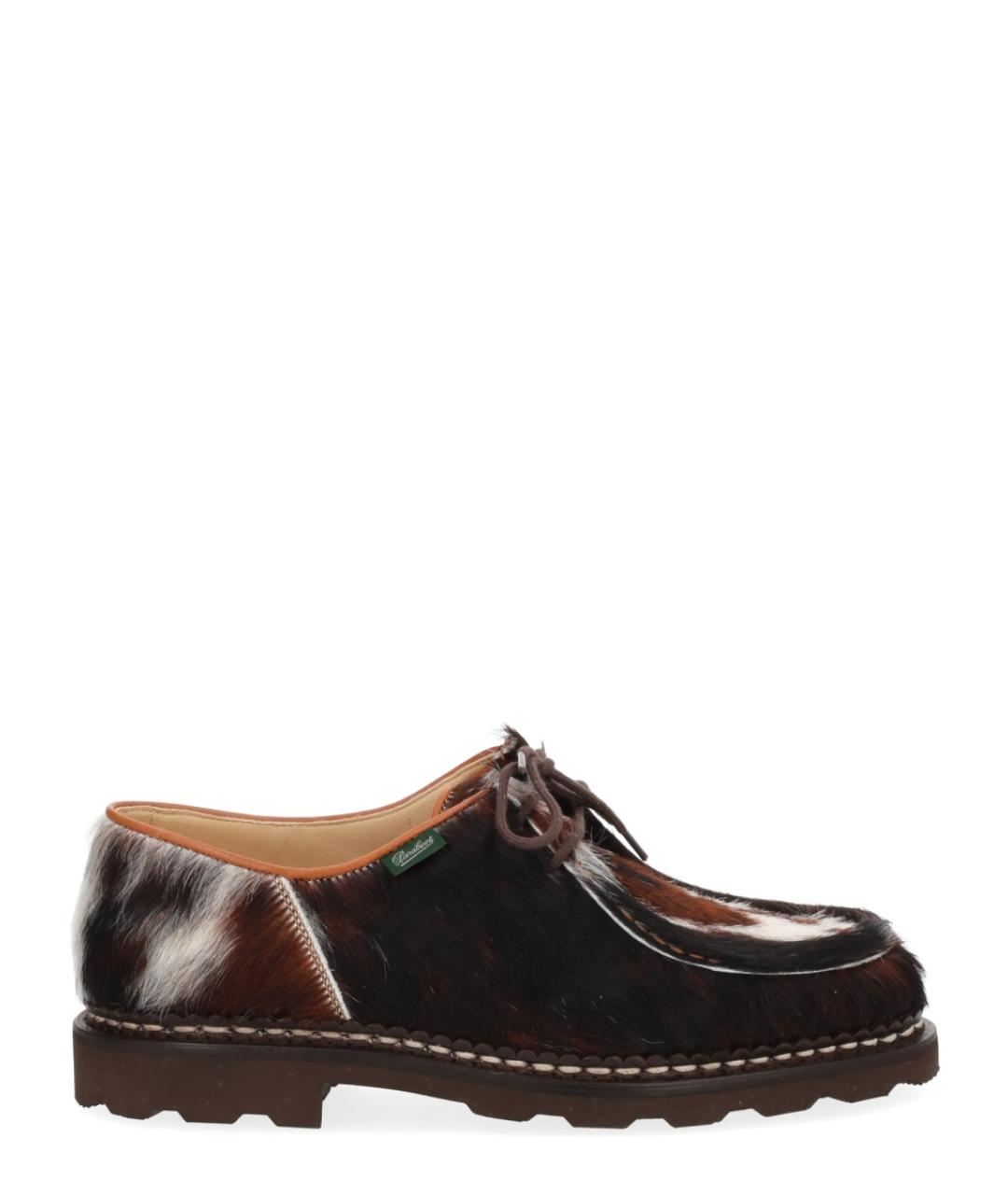 PARABOOT Коричневые кожаные туфли, фото 1