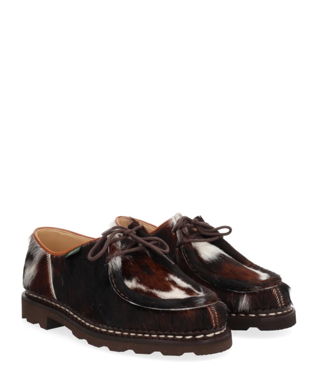 PARABOOT Коричневые кожаные туфли, фото 2