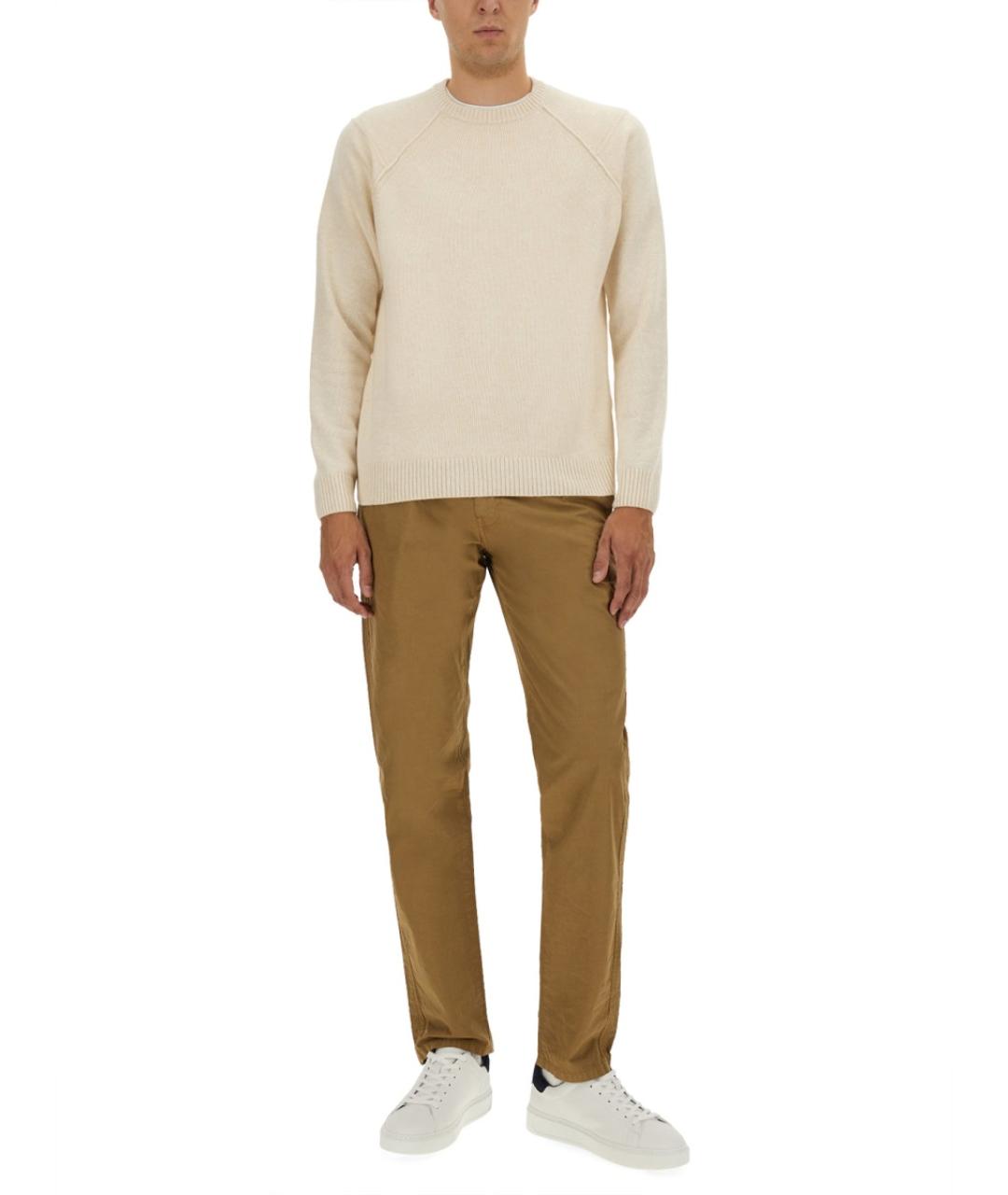WOOLRICH Бежевый полиамидовый джемпер / свитер, фото 2