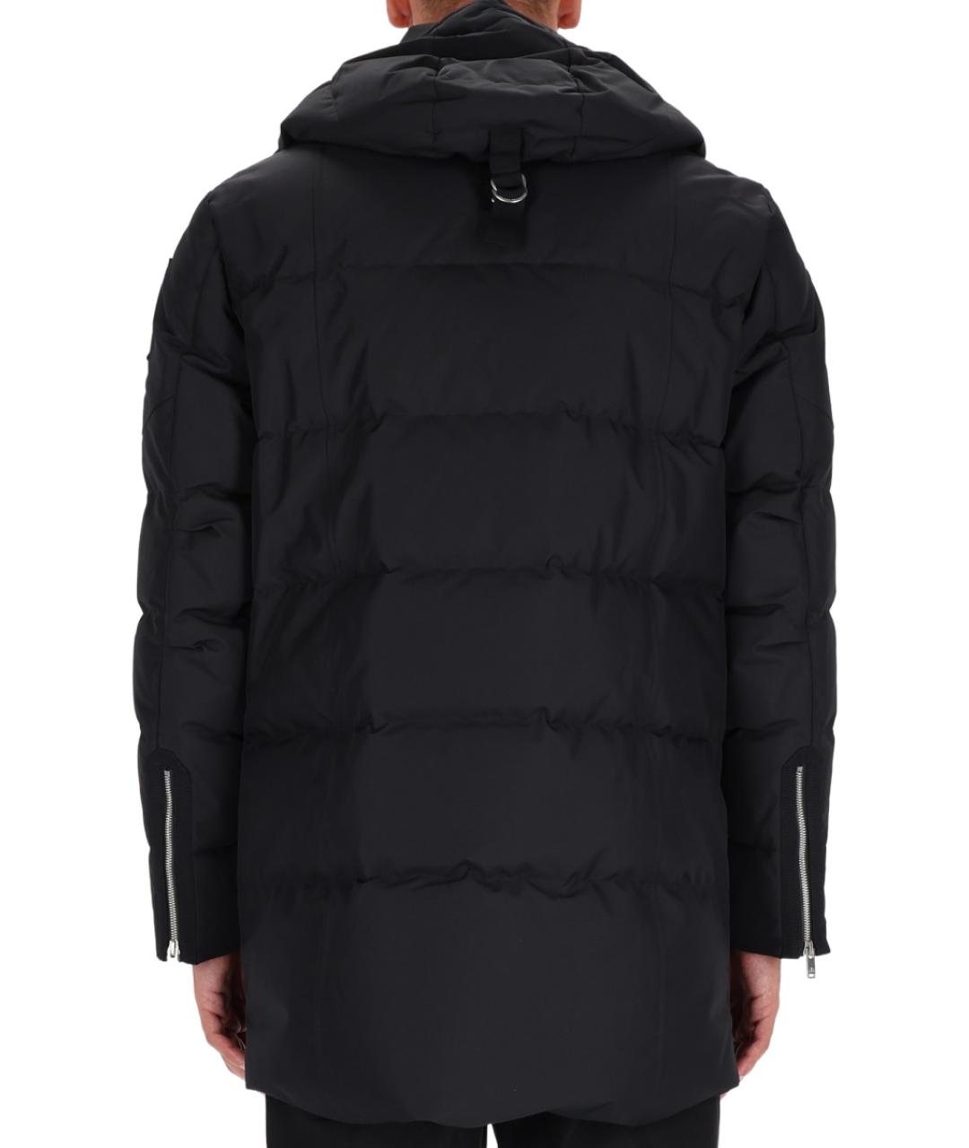 MOOSE KNUCKLES Черный полиэстеровый пуховик, фото 4