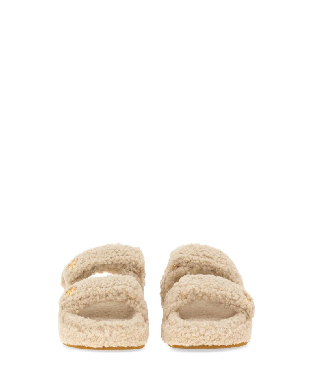 TORY BURCH Бежевые сандалии, фото 4