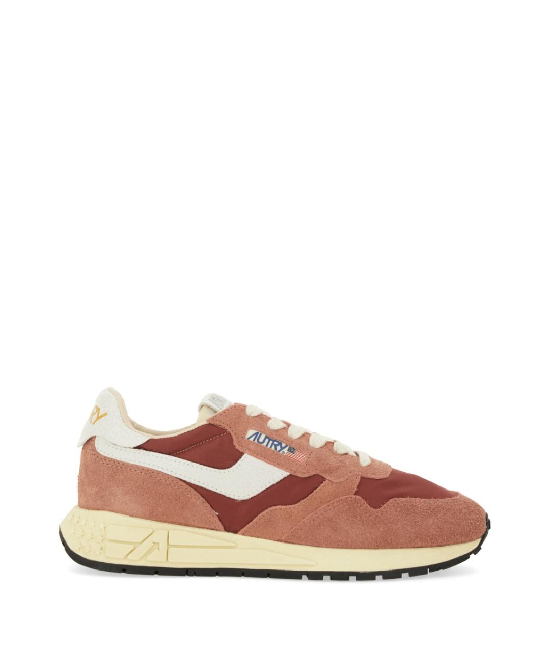 AUTRY Красные синтетические кроссовки, фото 1