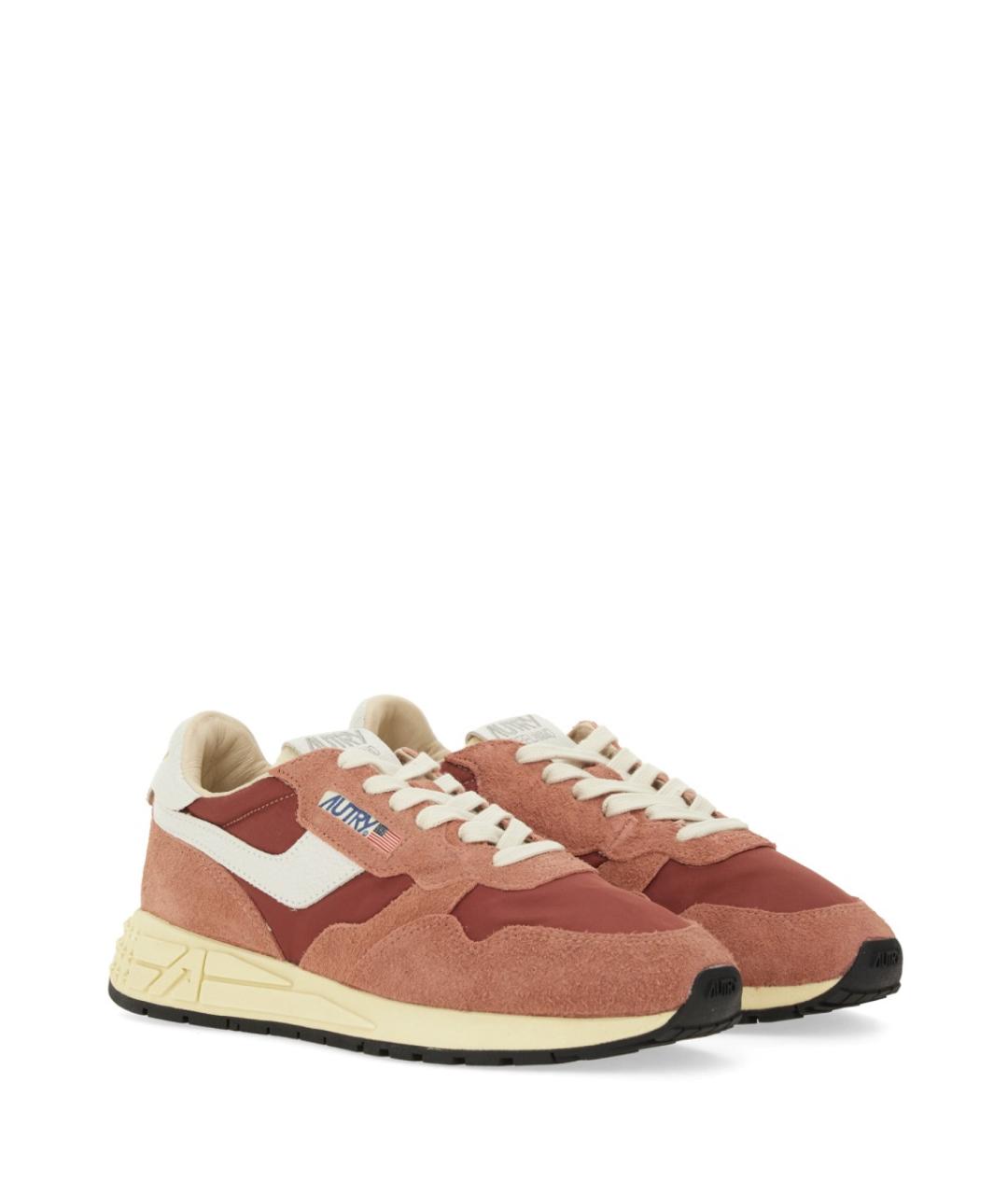 AUTRY Красные синтетические кроссовки, фото 2