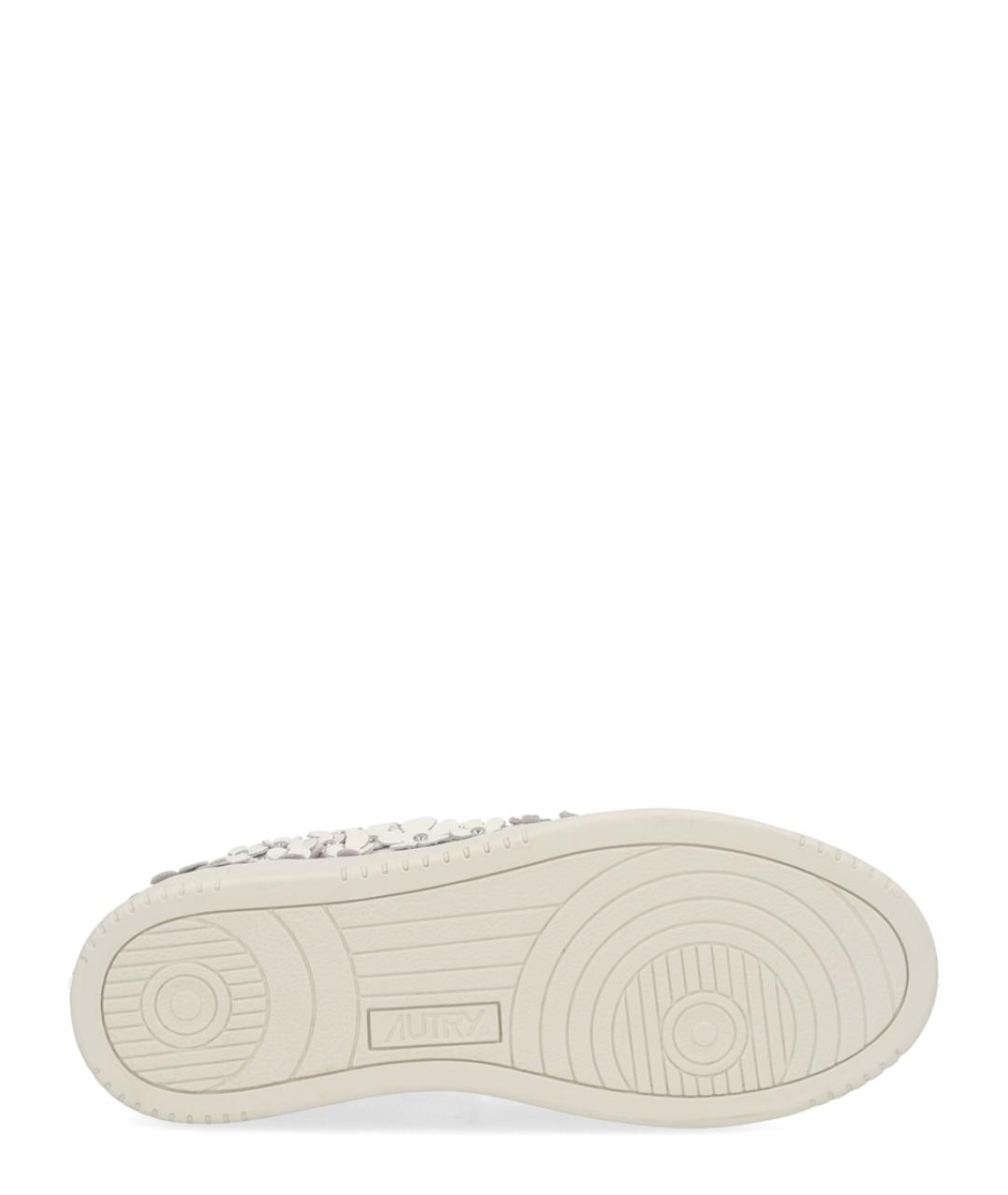 AUTRY Белые кожаные кроссовки, фото 6