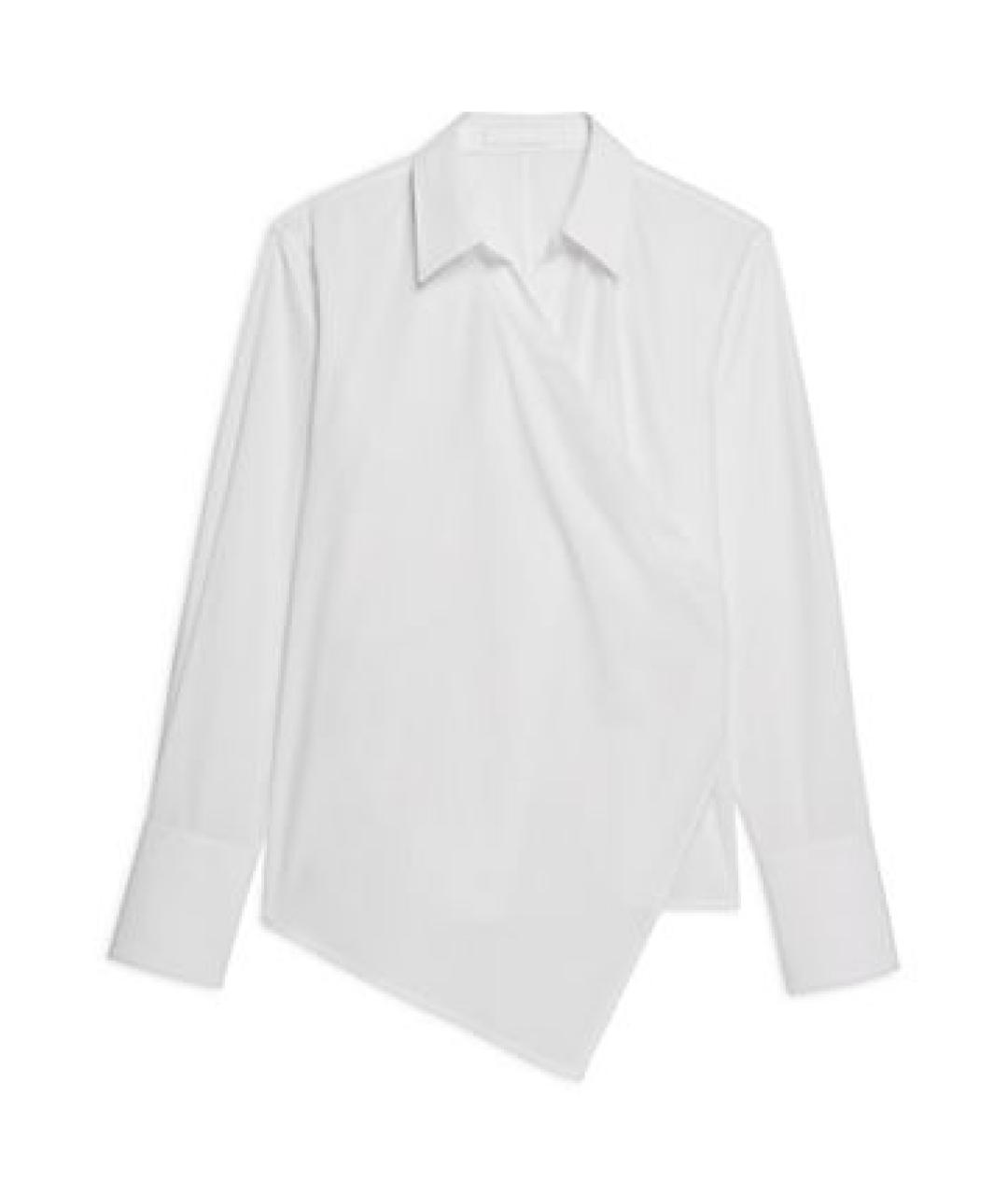 HELMUT LANG Белая хлопковая рубашка, фото 1