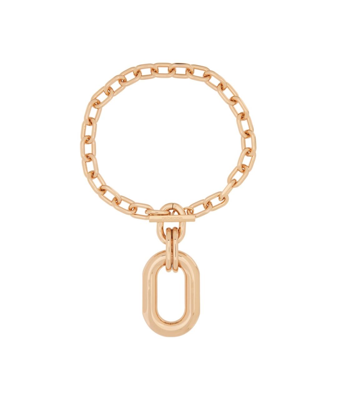 PACO RABANNE Розовая металлическая подвеска, фото 1