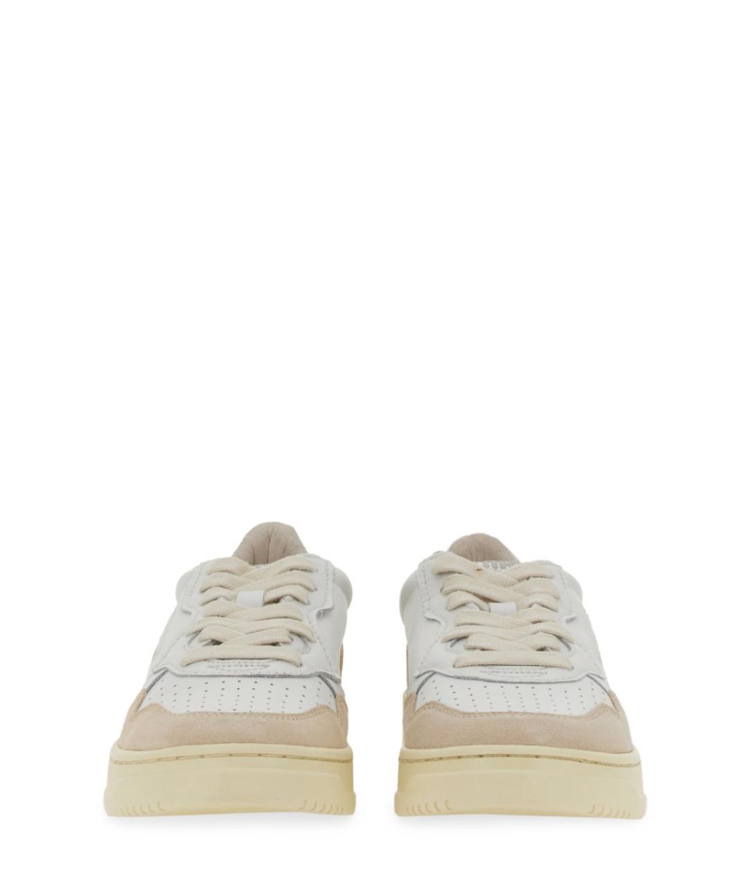 AUTRY Белые кожаные кроссовки, фото 4