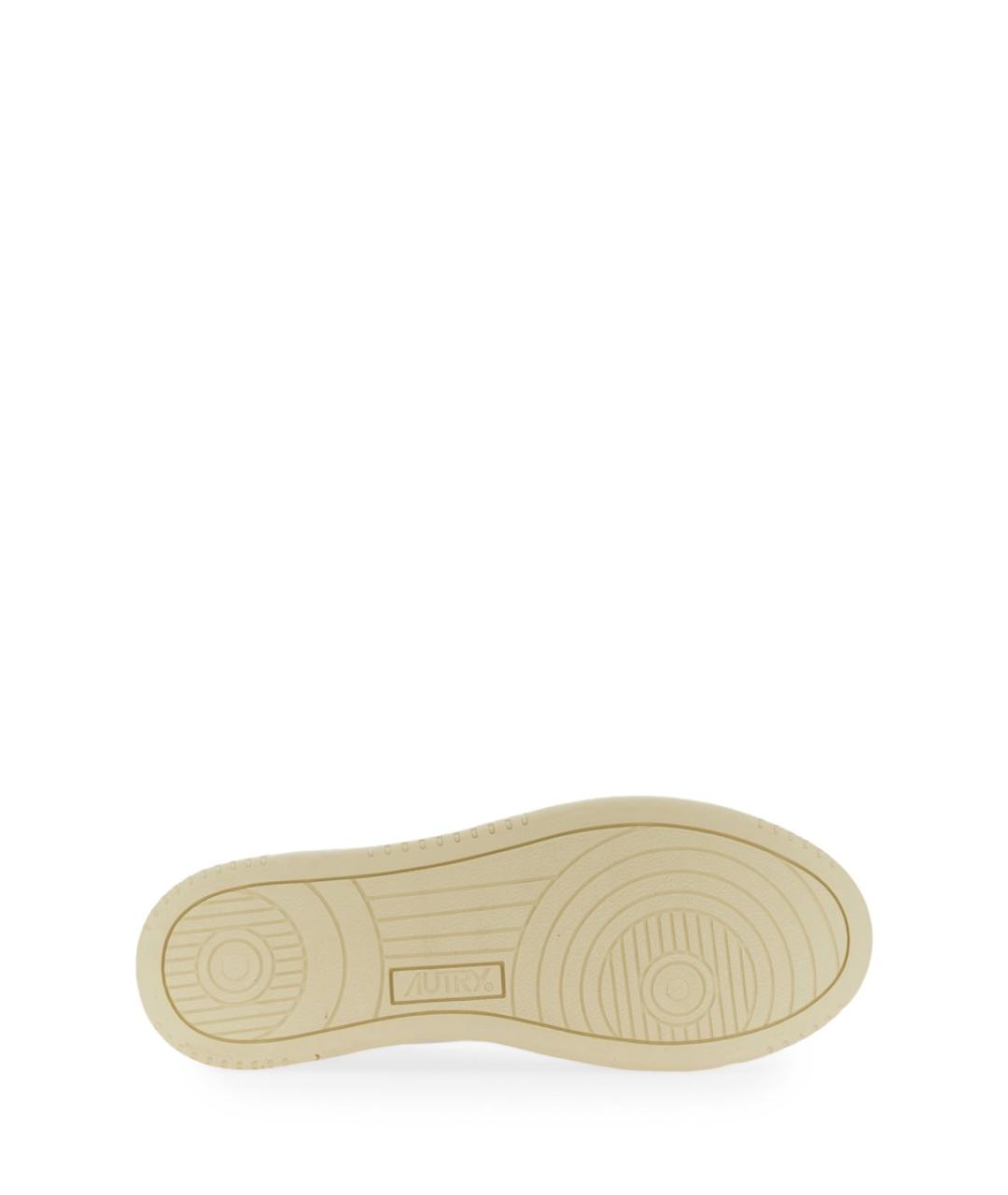 AUTRY Белые кожаные кроссовки, фото 5