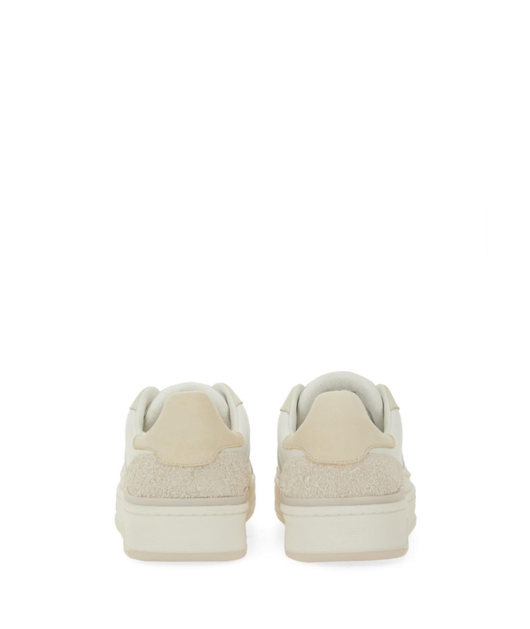 AXEL ARIGATO Бежевые кожаные низкие кроссовки / кеды, фото 3